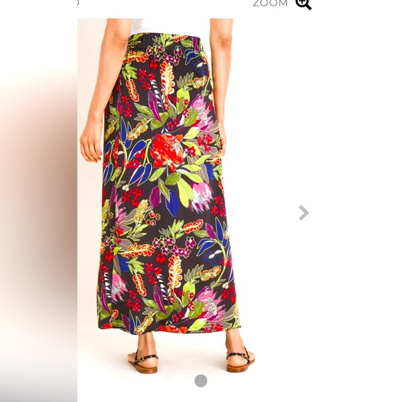 Botanical Print Sarong from Chicos - Picture 3 of 9